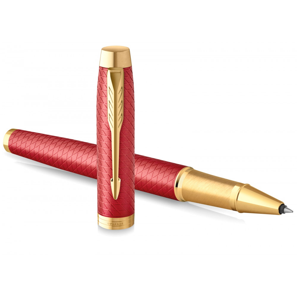 Ручка-роллер Parker IM Premium T318, Red GT