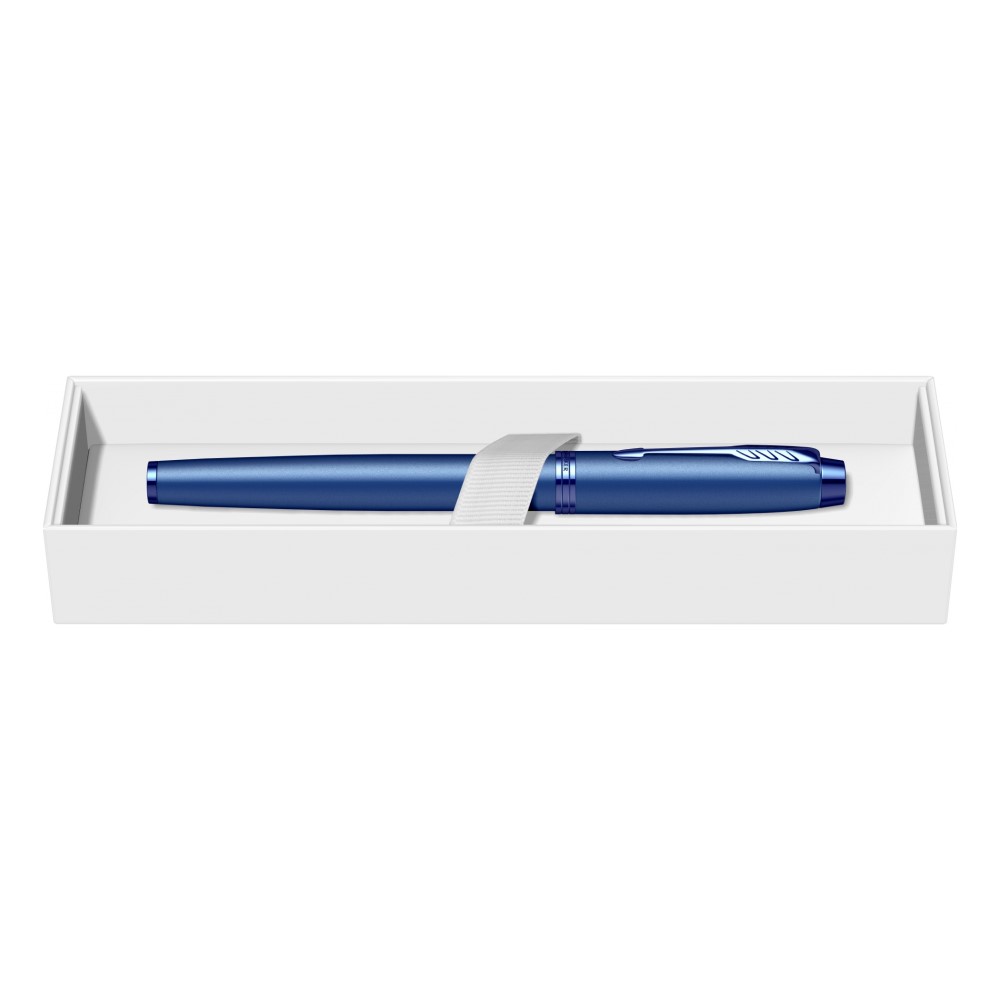 Ручка-роллер Parker IM Monochrome T328, Blue PVD