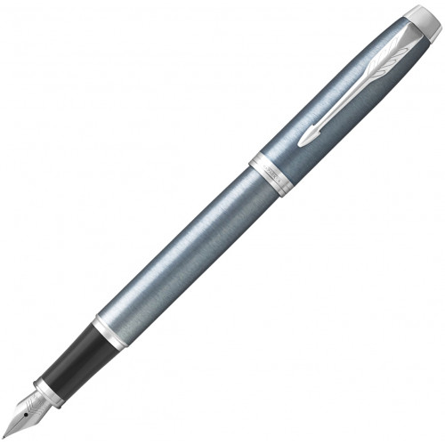 Перьевая ручка Parker IM Core F321, Light Blue Grey CT (Перо F)