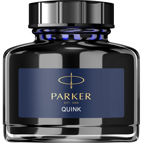 Флакон с сине-черными чернилами для перьевых ручек Parker, Bottle Quink Z13