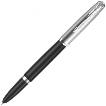 Ручка перьевая Parker 51 Core, Black CT (Перо F) 2123491